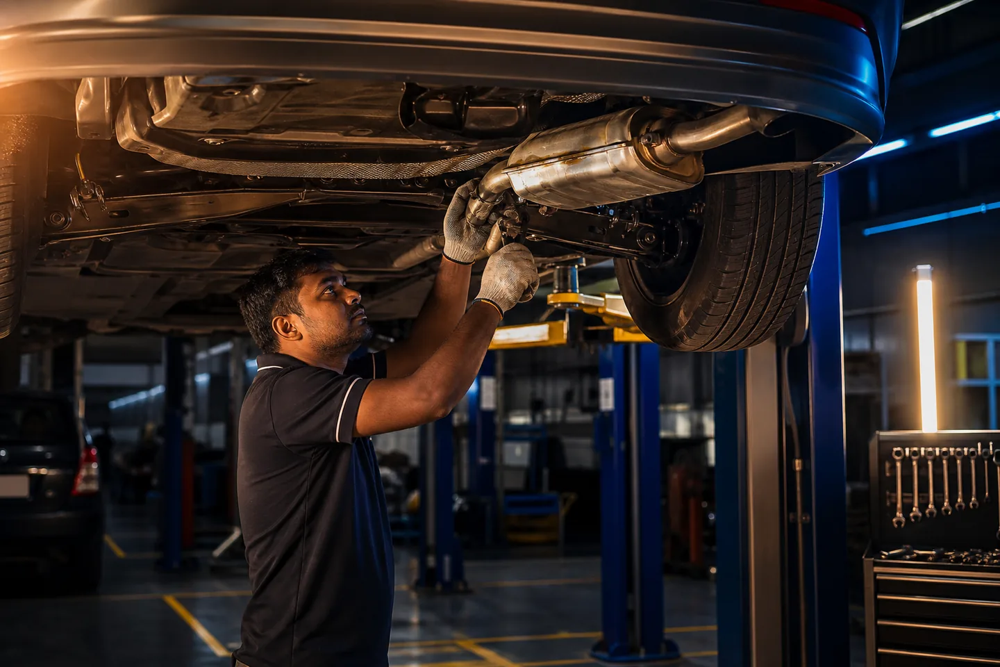 Exhaust System Repair at Carwell Auto Shop