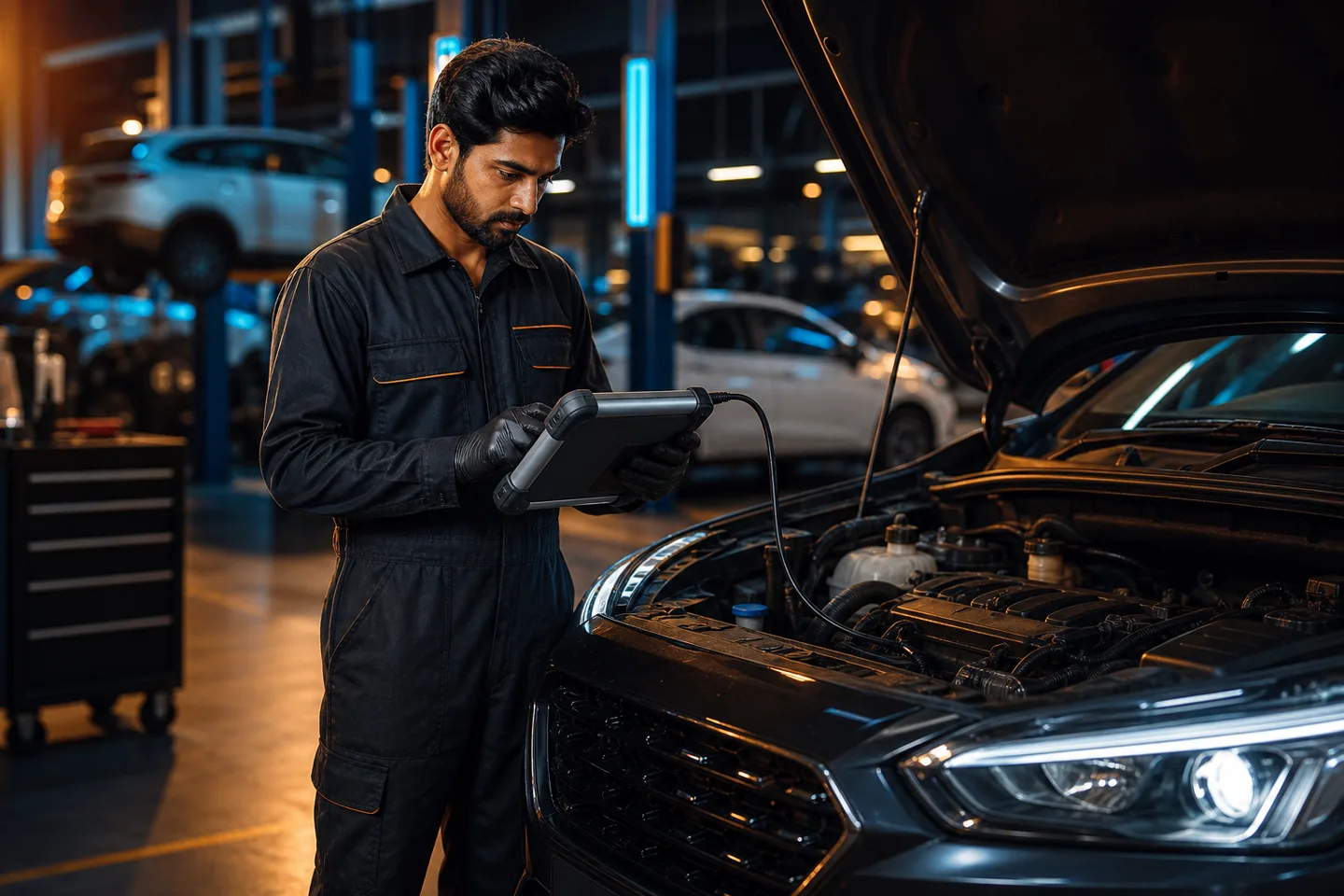 OBD Car Scanning at Carwell Auto Shop