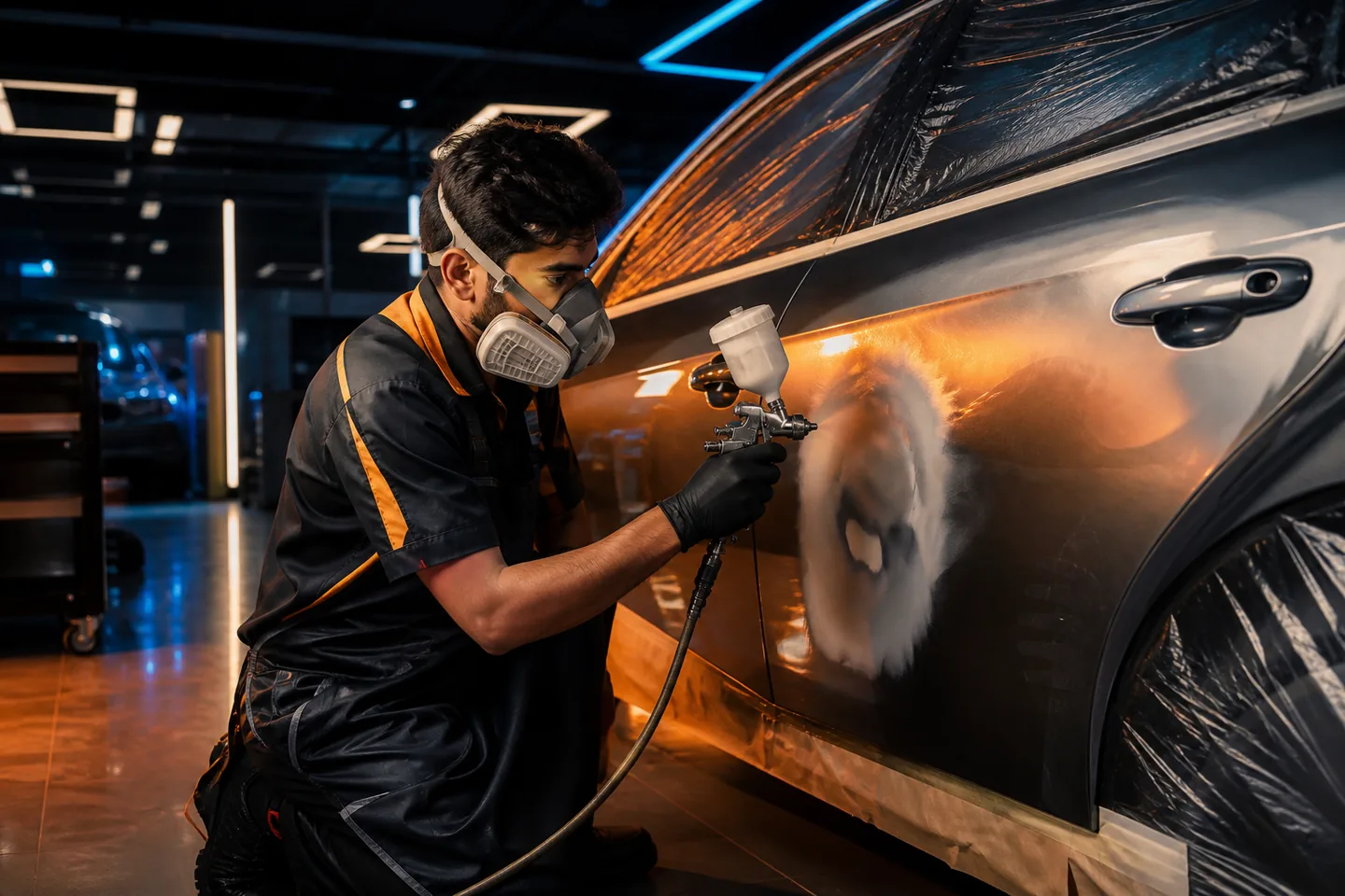 Denting and Painting at Carwell Auto Shop