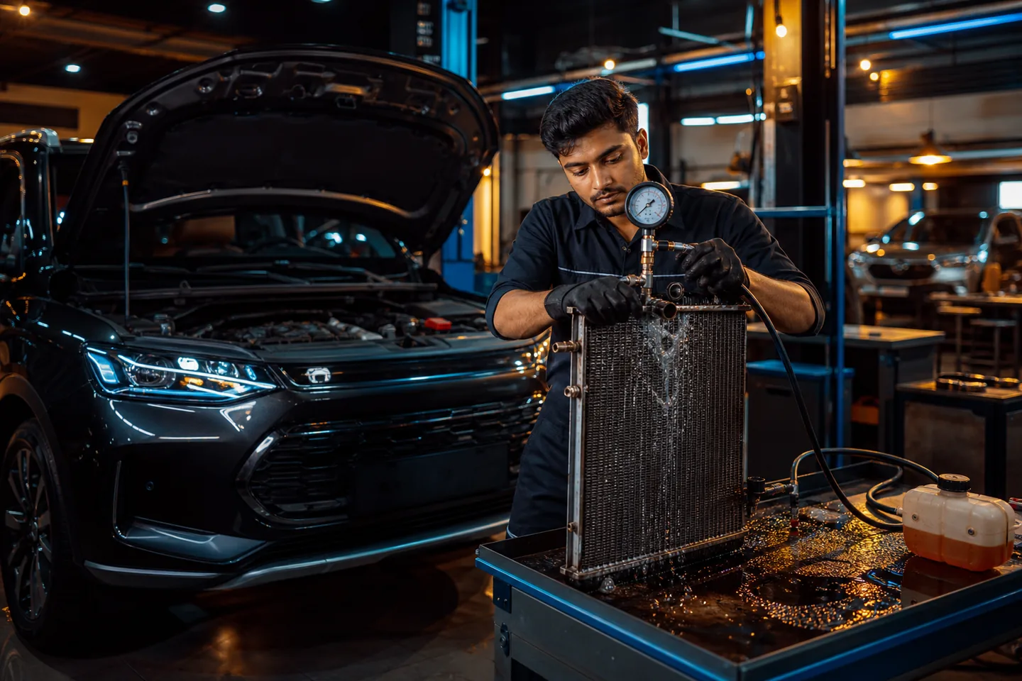 Radiator Work at Carwell Auto Shop
