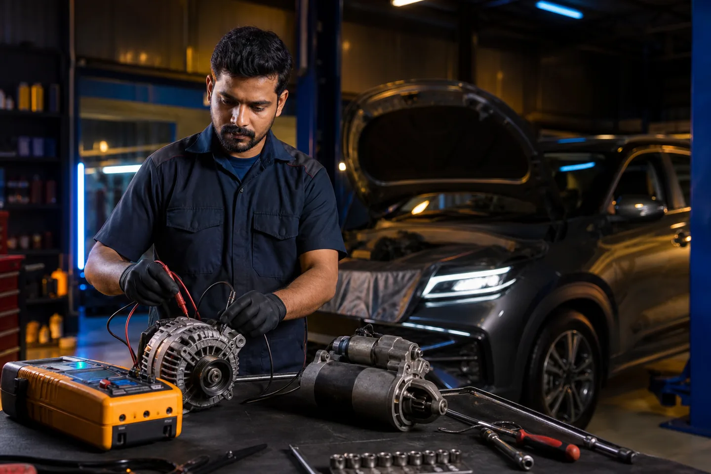 Starter Motor and Alternator Repair at Carwell Auto Shop
